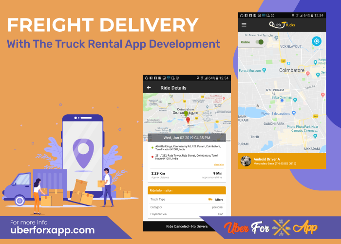 On-Demand trucking App Development